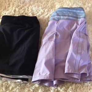 Lululemon tennis skirts